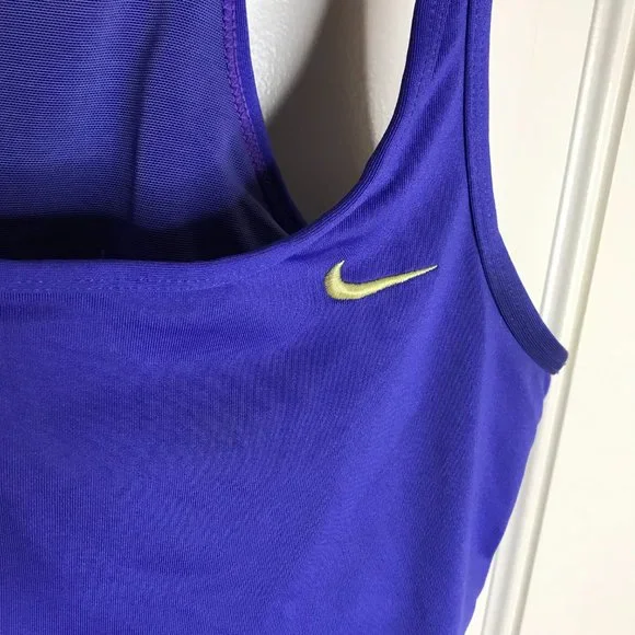 Nike Women's Fit Dry Racerback Tank Purple ~ Size M - Picture 2 of 5